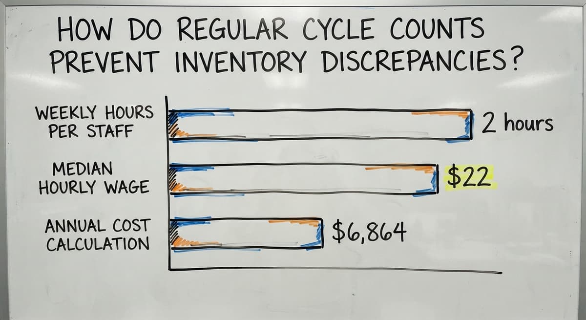 How Do Regular Cycle Counts Prevent Inventory Discrepancies?, in figures