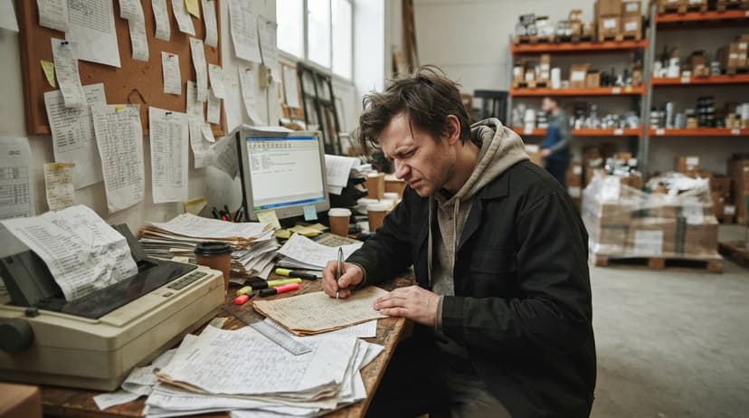 The manual process how to track hardware inventory replaces