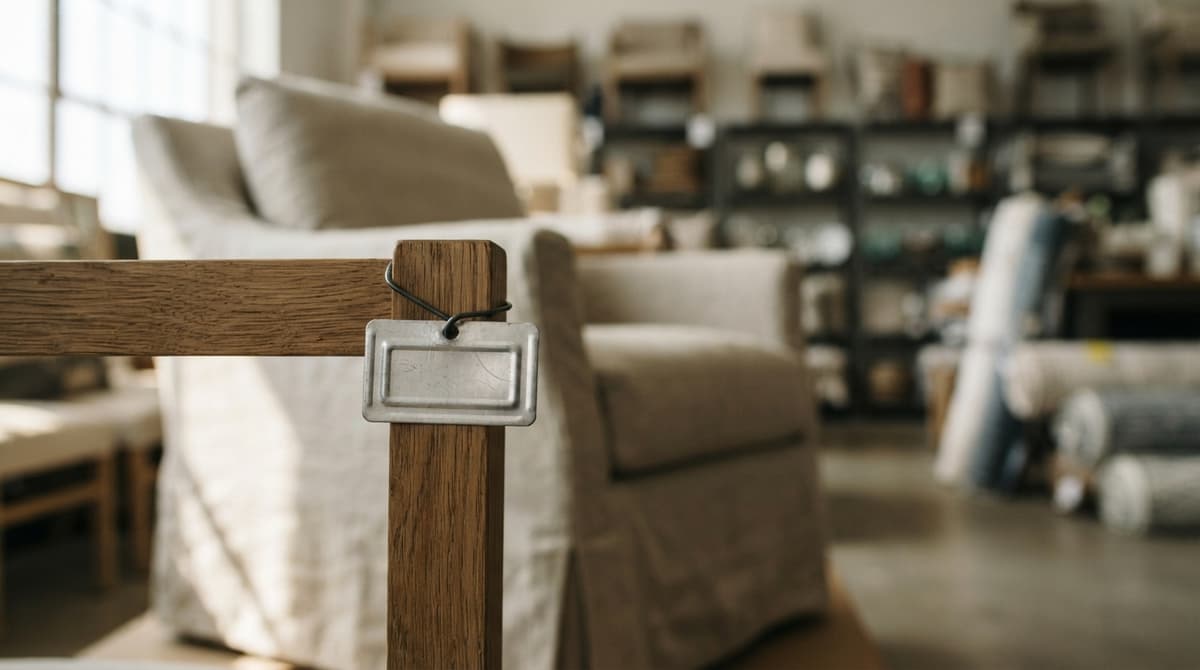 Close detail from the work how to track inventory for home staging supports
