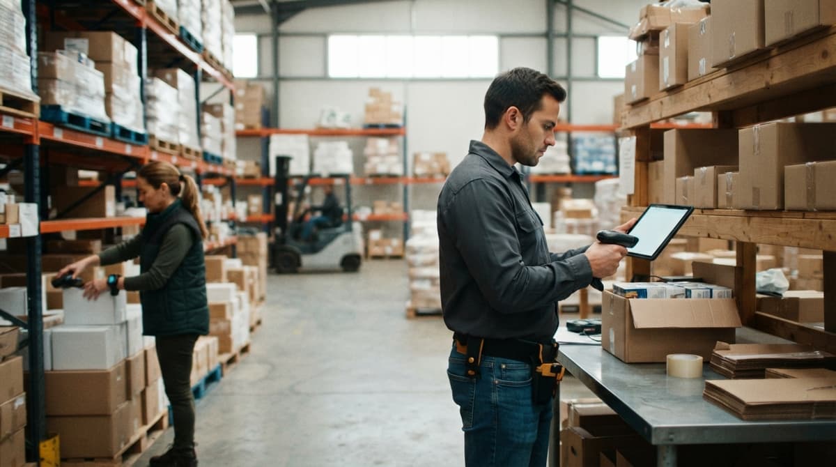 The team who would use how to track inventory in qb, mid-task