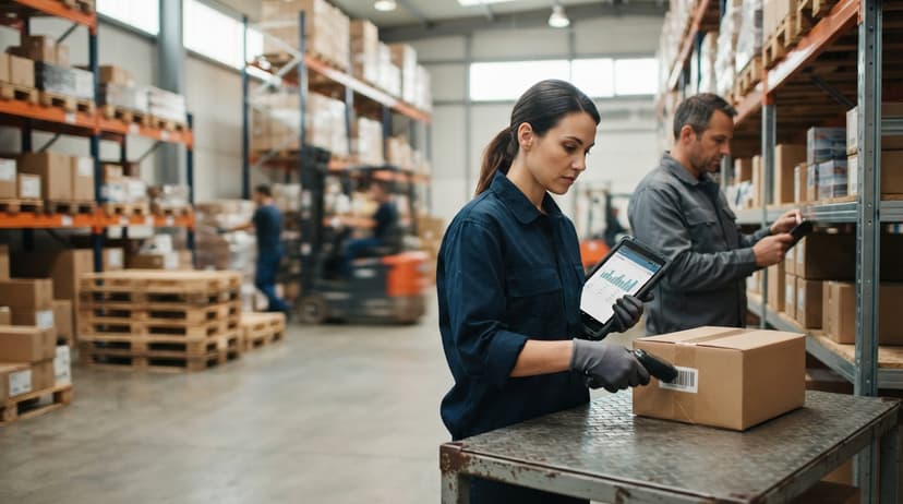 The team who would use how to track inventory in salesforce, mid-task