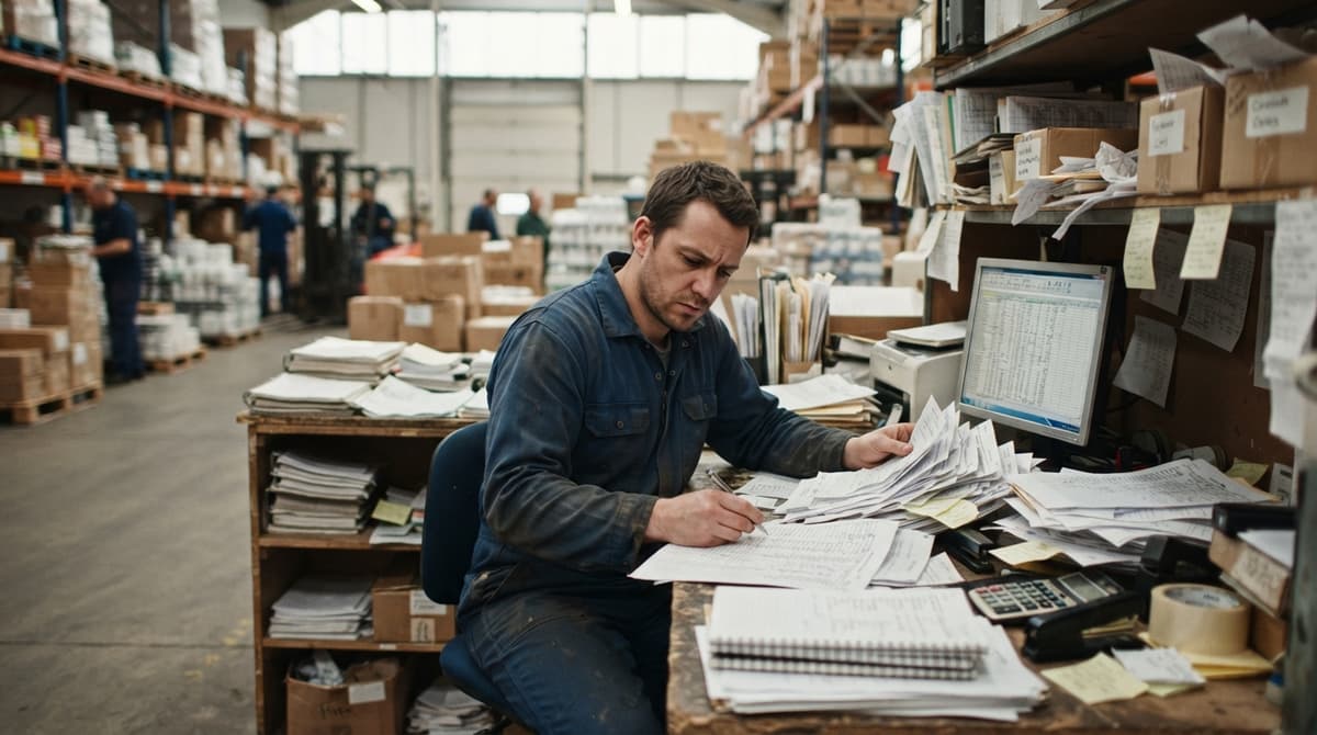 The manual process how to track inventory with qr code replaces