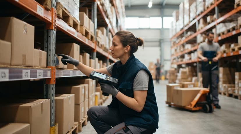The team who would use how to track missing inventory, mid-task