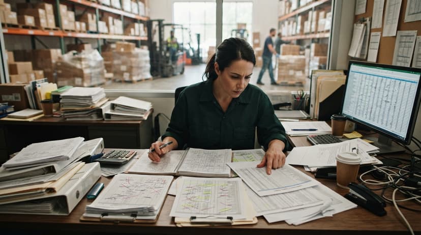 The manual process how to track missing inventory replaces