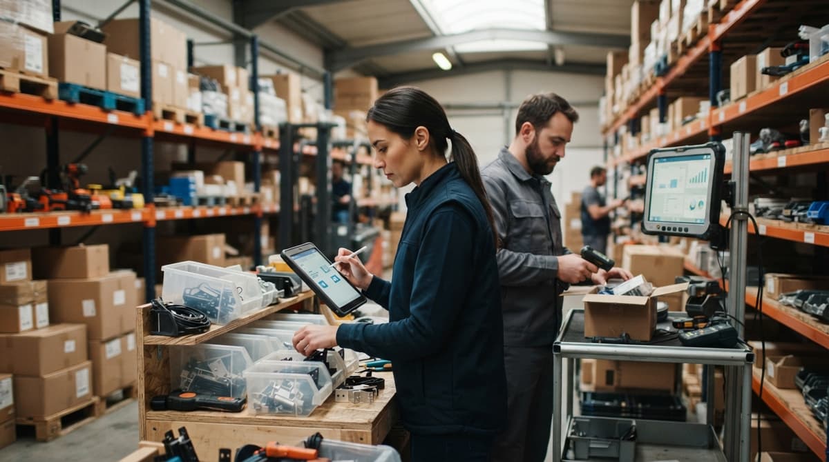 The team who would use how to track non inventory items, mid-task
