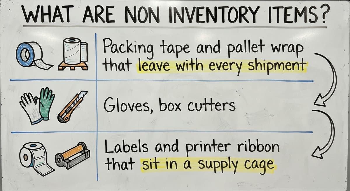 What Are Non Inventory Items?, drawn out
