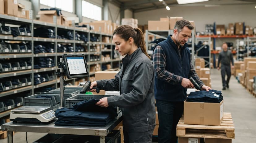 The team who would use how to track uniform inventory, mid-task