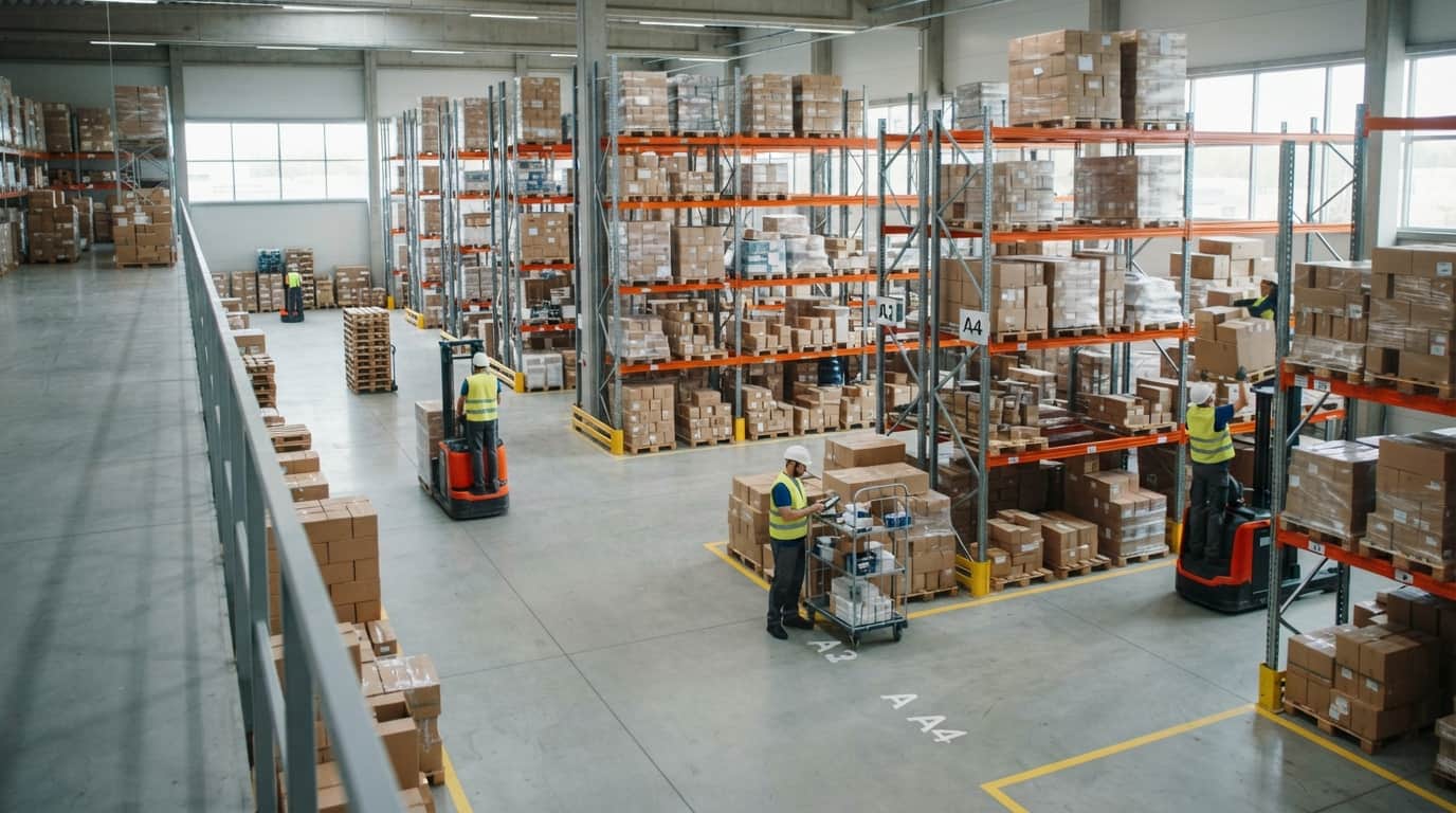 how warehouse management system works