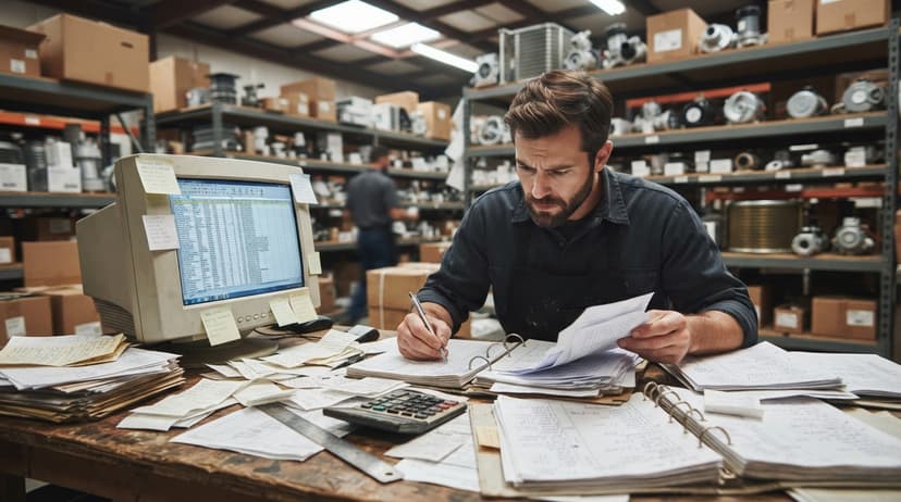 The manual process hvac inventory management software replaces
