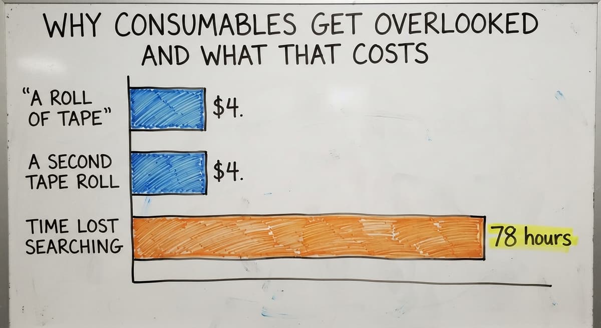 Why Consumables Get Overlooked and What That Costs, in figures