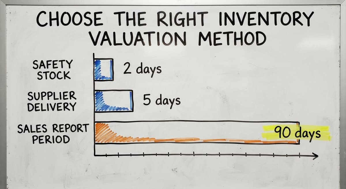 Choose the Right Inventory Valuation Method, in figures