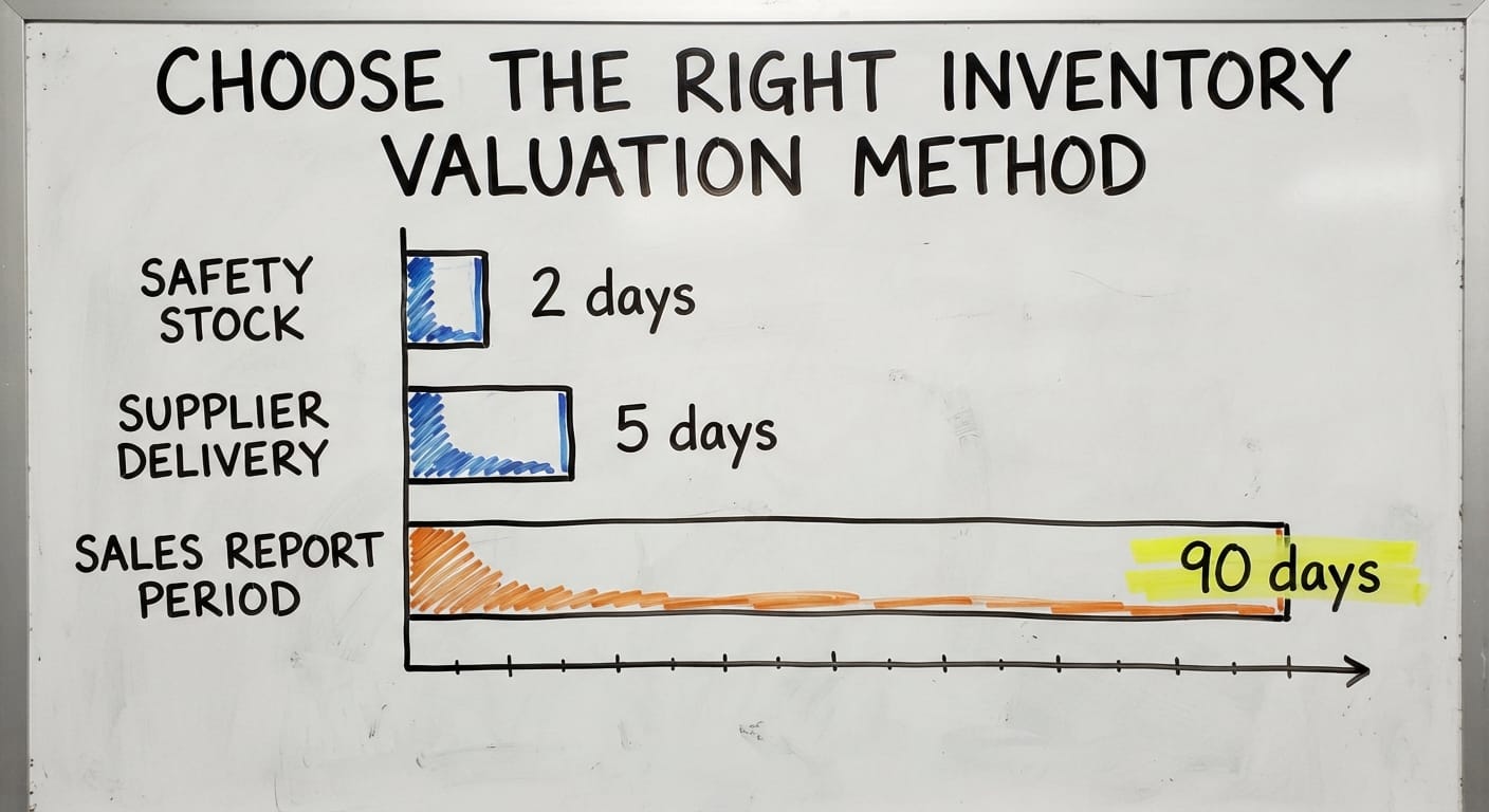 Choose the Right Inventory Valuation Method, in figures