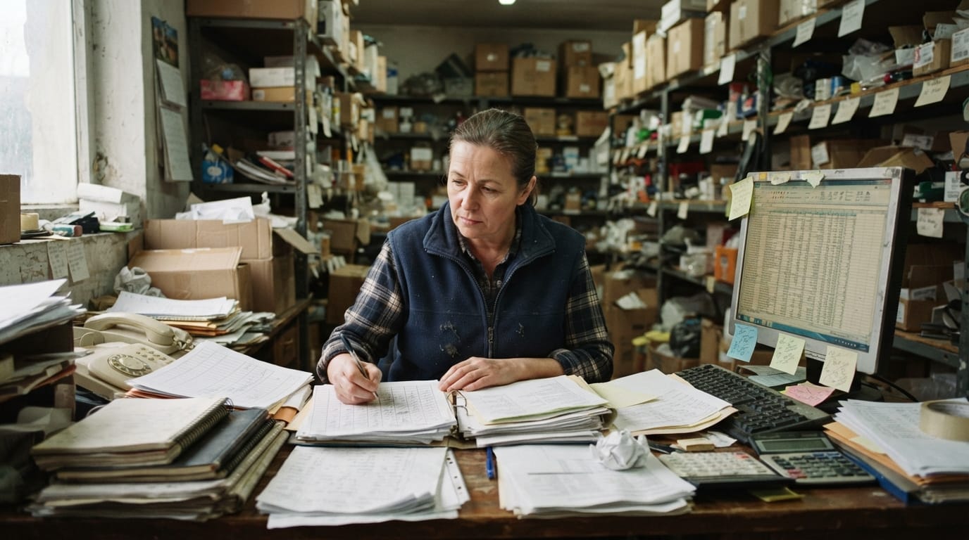 The manual process inventory control for small business replaces