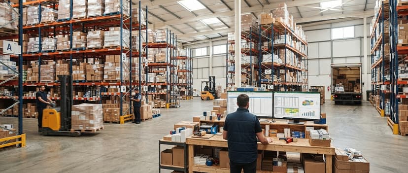 The wider operation that inventory control with excel runs