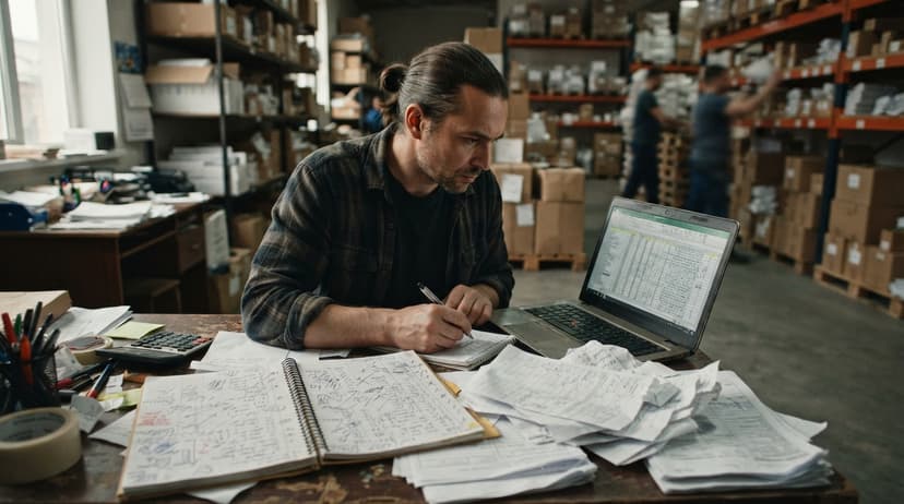 The manual process inventory format in excel replaces