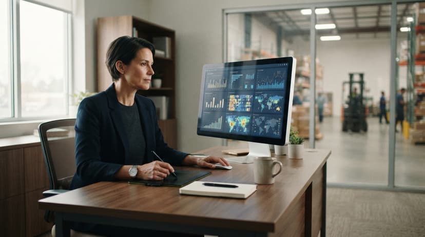Reviewing the figures inventory management for multiple locations produces