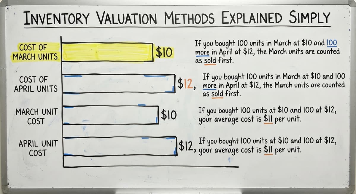 Inventory Valuation Methods Explained Simply, in figures