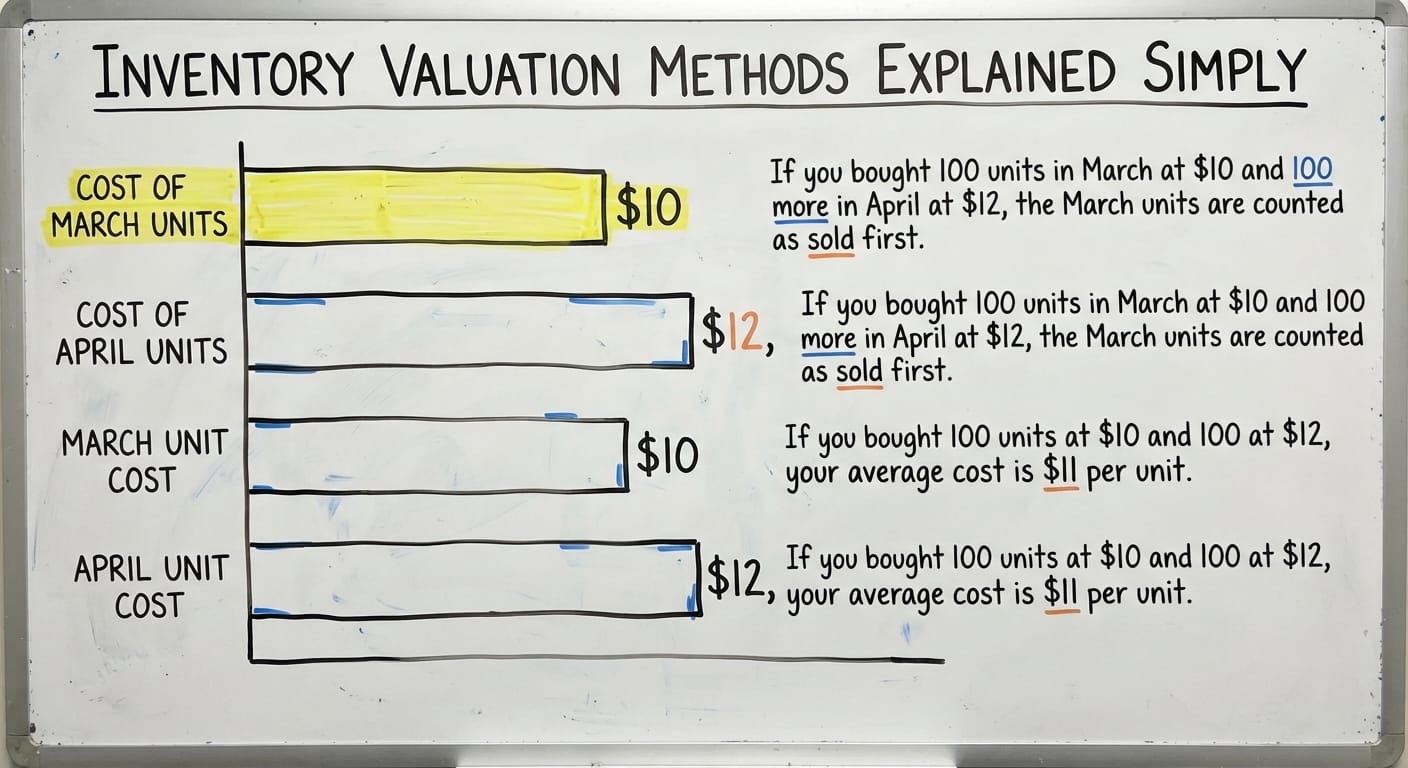 Inventory Valuation Methods Explained Simply, in figures