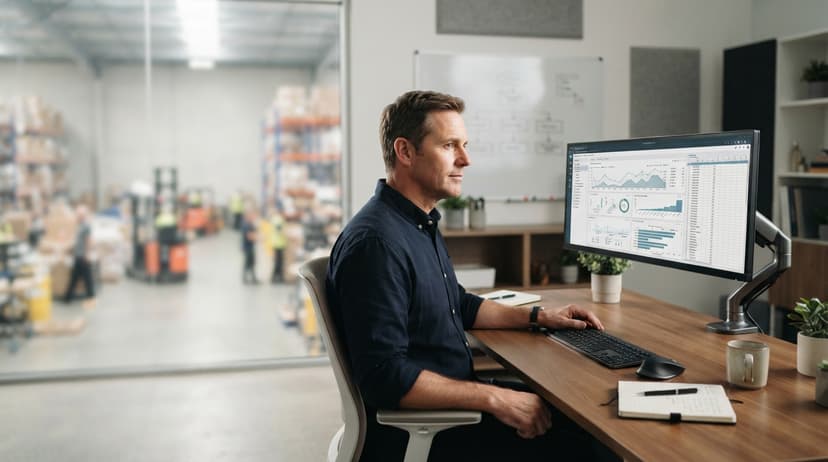 Reviewing the figures inventory management software barcode scanner produces