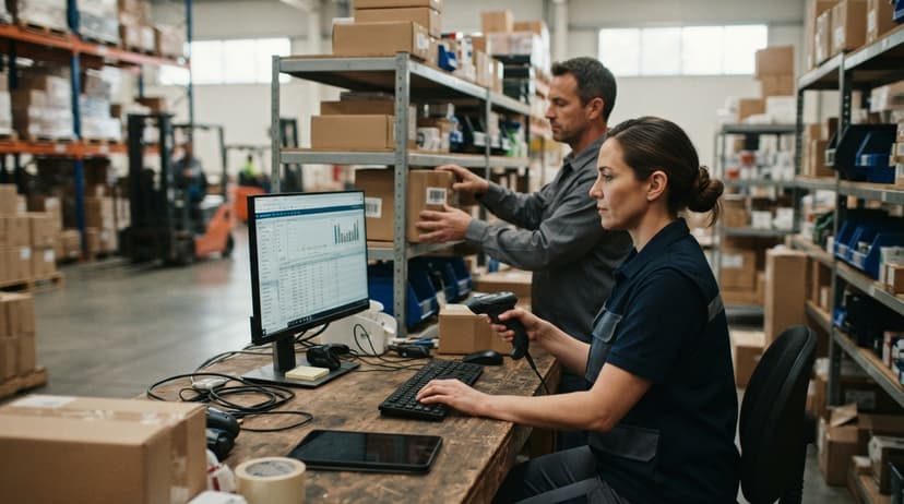 The team who would use inventory management software costs, mid-task
