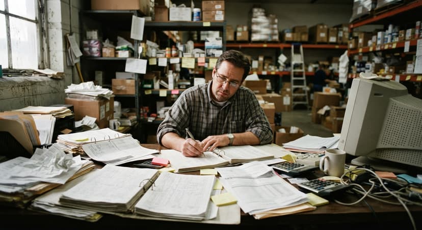The manual process inventory monitoring replaces