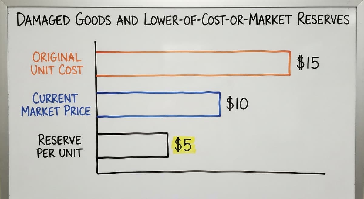 Damaged Goods and Lower-of-Cost-or-Market Reserves, in figures