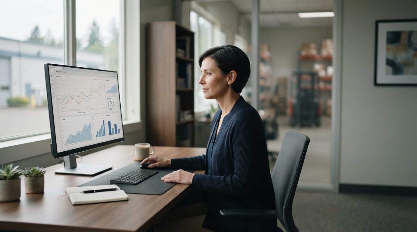Reviewing the figures inventory sales software small business produces