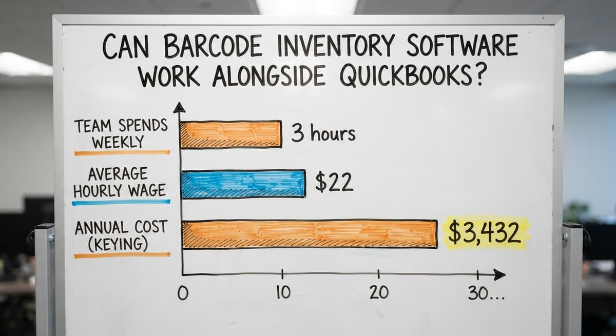 Can Barcode Inventory Software Work Alongside QuickBooks?, in figures