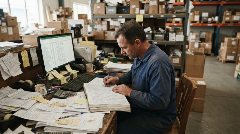 The manual process inventory tracking software for small business replaces