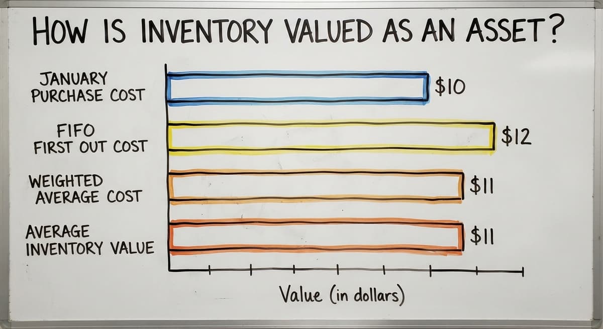 How Is Inventory Valued as an Asset?, in figures