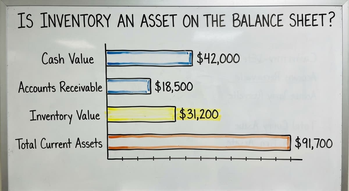 Is Inventory an Asset on the Balance Sheet?, in figures