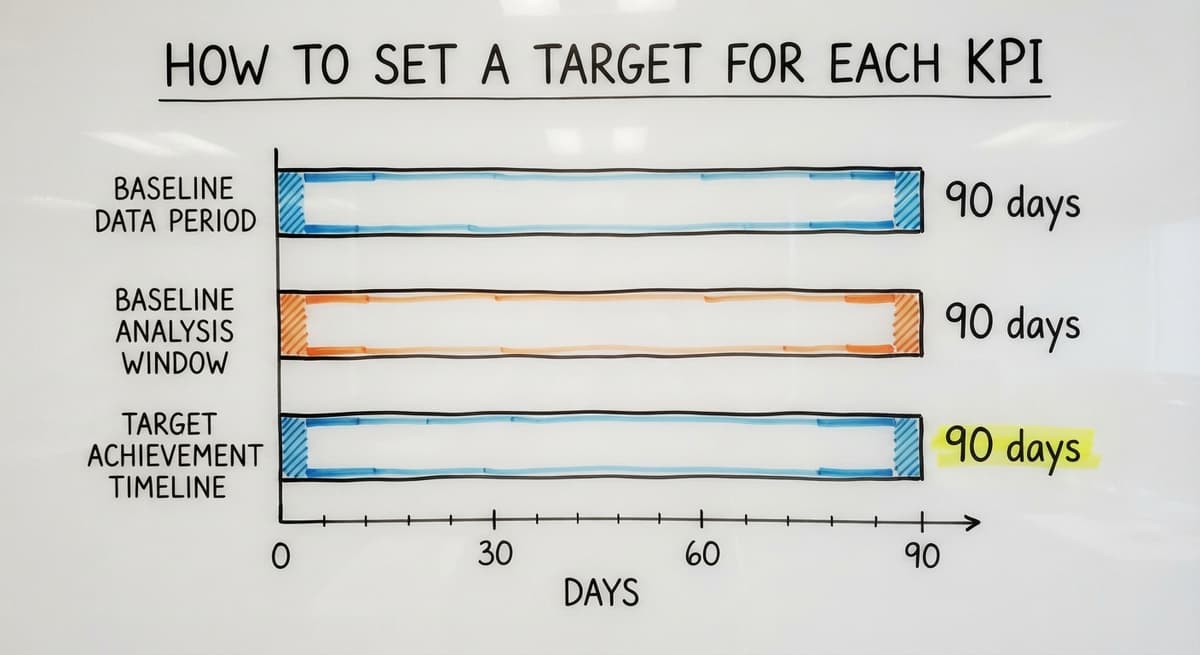 How to Set a Target for Each KPI, in figures