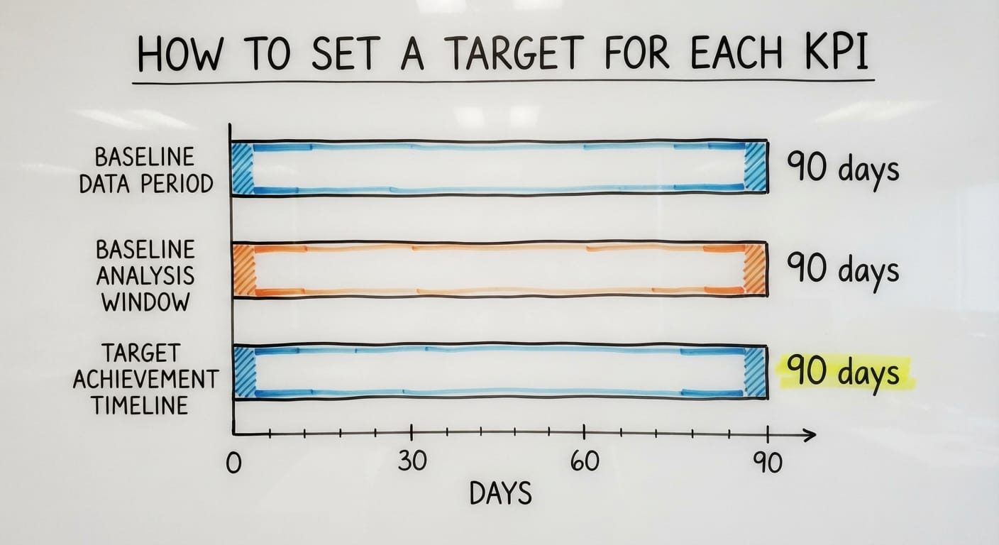 How to Set a Target for Each KPI, in figures