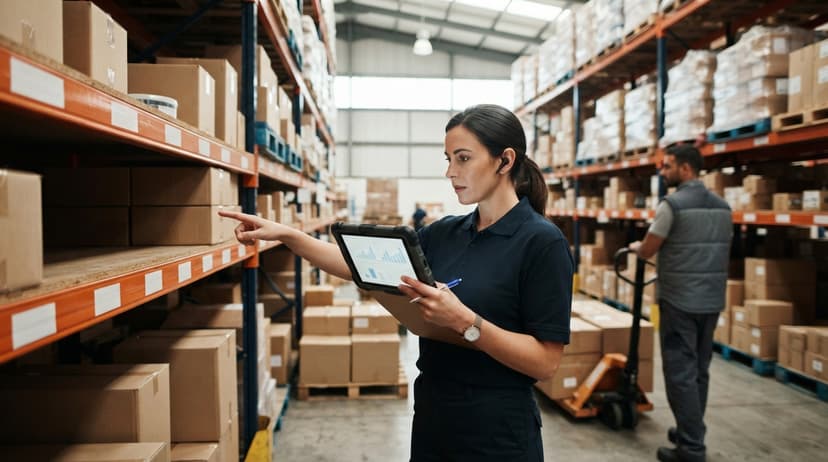 The team who would use low stock alert, mid-task