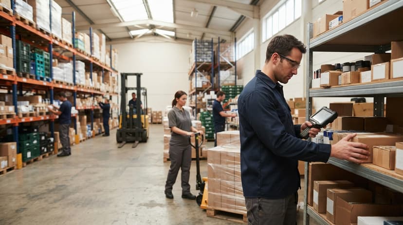 The team who would use make to stock examples, mid-task