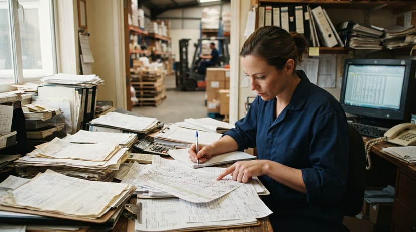 The manual process make to stock examples replaces