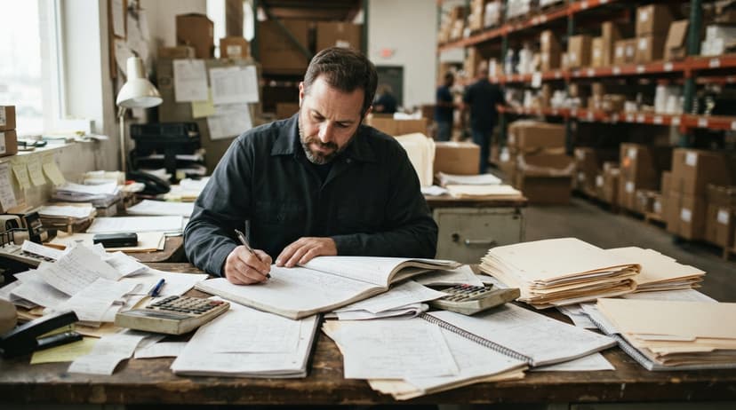 The manual process manual inventory system replaces