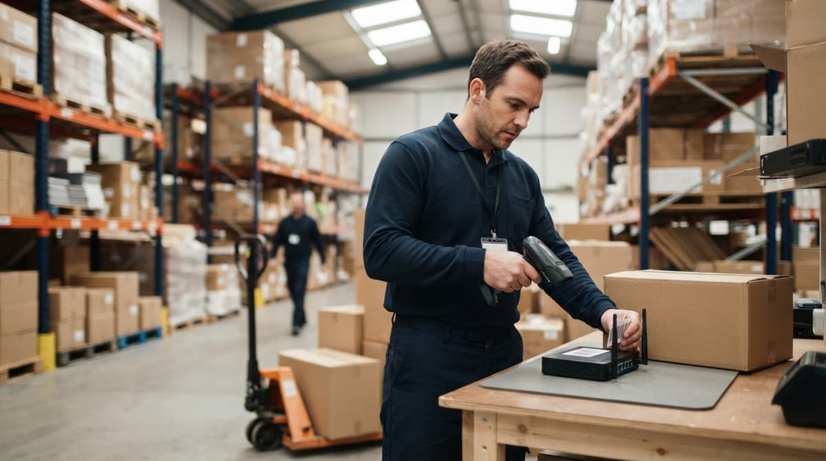 The team who would use manufacturer's serial number, mid-task