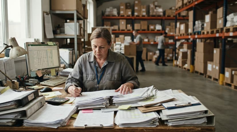 The manual process manufacturing inventory software replaces