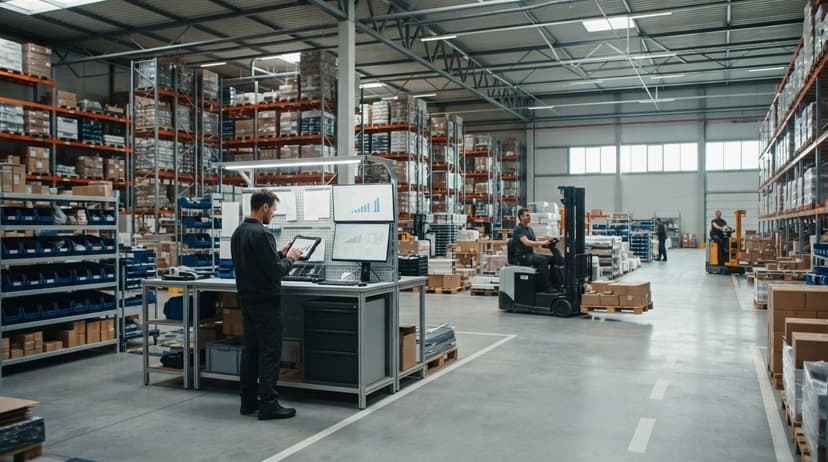 The wider operation that manufacturing inventory software runs