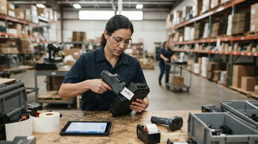 The team who would use manufacturing serial number, mid-task
