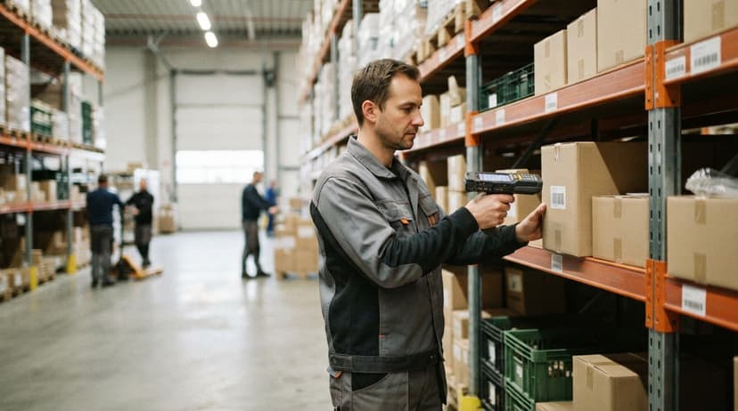 The team who would use mrp barcode, mid-task