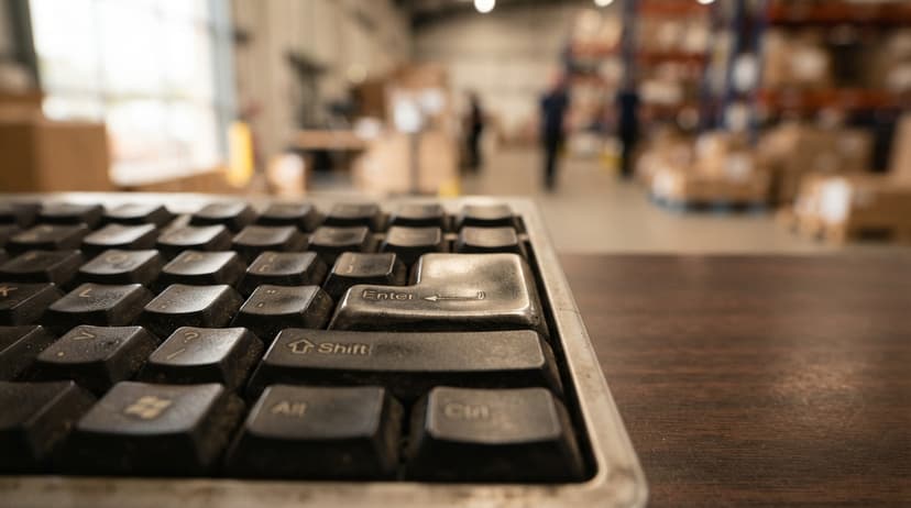 Close detail from the work ms excel inventory template supports