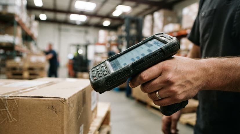 Close detail from the work multi location inventory management software supports