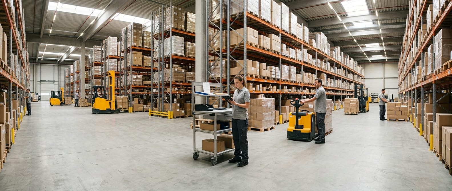 The wider operation that online warehouse management software runs