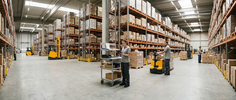 The wider operation that online warehouse management software runs