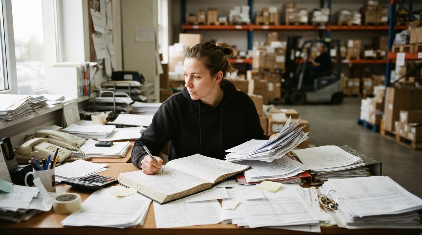 The manual process order management software replaces
