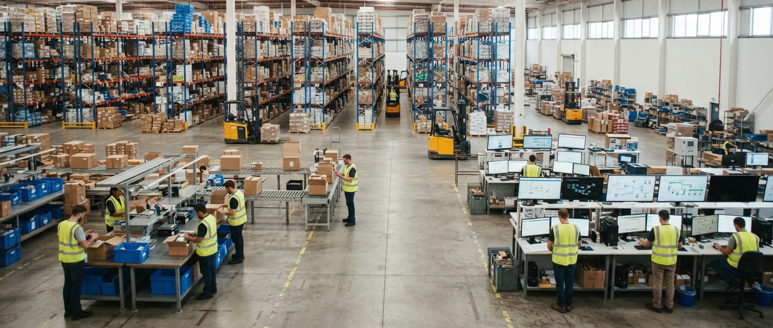 The wider operation that order management software runs