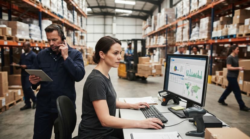 The team who would use order management system, mid-task