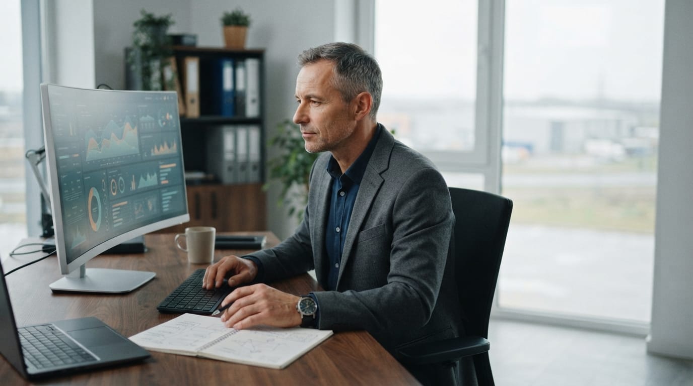 Reviewing the figures order management system produces